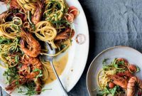 Vibrant Turmeric Shrimp Linguine