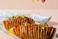 Crispy Air-Fried Hasselback Potatoes