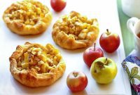 Spiced Honey Ginger Apple Tarts