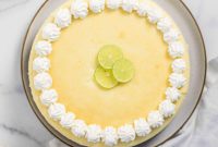 Zesty Key Lime Cheesecake with a Golden Pecan Crust