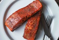Sweet & Smoky Maple Grilled Salmon