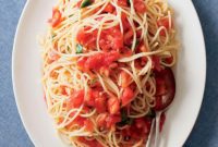 Bright & Fresh Tomato Spaghetti