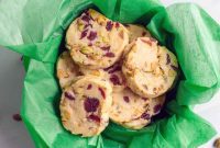Jewel Toned Pistachio Cookies