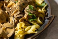 Velvety Meatball Stroganoff