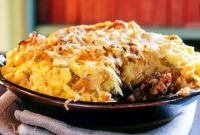 Caramelized Onion and Sharp Cheddar Shepherd’s Pie