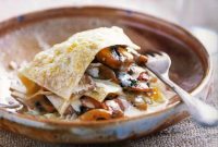 Open-Faced Wild Mushroom Lasagna