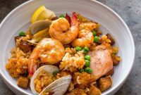 Golden Saffron Paella