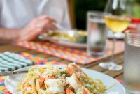 Leek and Shrimp Pasta Delight