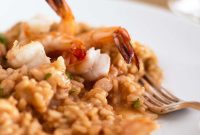 Zesty Shrimp Risotto