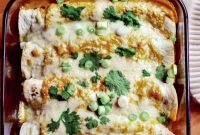 Classic Chicken and Hearty Black Bean Enchiladas