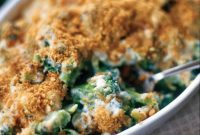 Tangy Blue Cheese and Broccoli Gratin