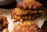 Golden Sweet Potato Apple Fritters