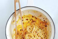Spicy Garlic Spaghetti