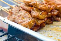 Classic Thai Moo Yang Pork Skewers