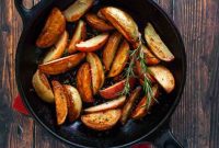 Smoky Golden Grilled Potatoes