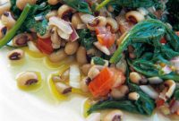 Hearty Black-Eyed Peas & Wilted Spinach