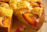 Stanley Tucci’s Golden Plum Polenta Cake