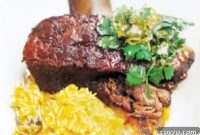Slow-Cooked Short Ribs on Velvety Pumpkin Orzo