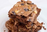 Decadent Passover Brownies