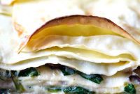 Hearty Garden Three-Cheese Lasagna