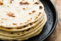 Smoky Bacon Fat Flour Tortillas