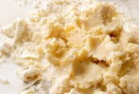 Sweet Buttery Shortbread Pastry