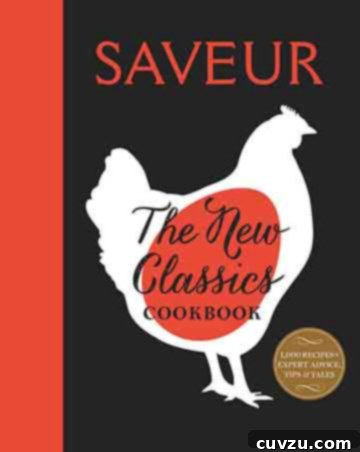 Saveur: The New Classics Cookbook cover
