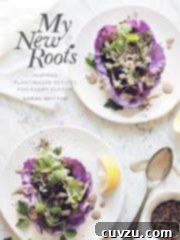 My New Roots Cookbook cover, a source of inspiring whole-food recipes.