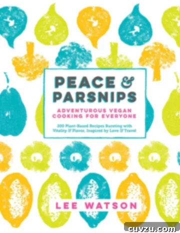 Peace & Parsnips Cookbook cover.