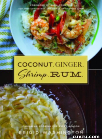 Coconut.Ginger.Shrimp.Rum. Cookbook cover