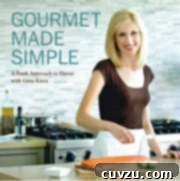 Gourmet Made Simple by Gena Knox cookbook cover