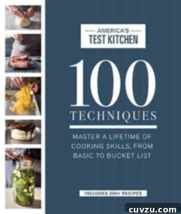 The cover of the '100 Techniques' cookbook.