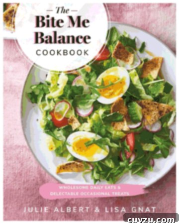 The Bite Me Balance Cookbook cover image.