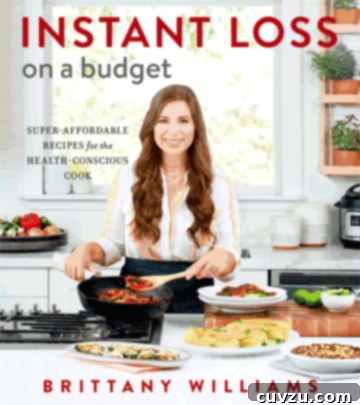 Cookbook cover for Instant Loss on a Budget