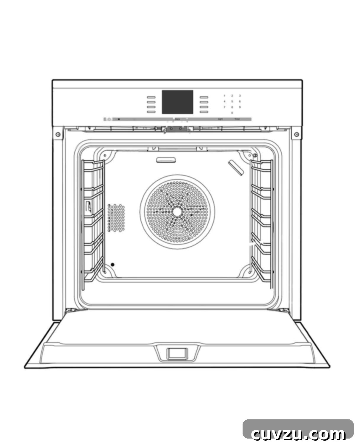 An illustration to explain how do convection ovens work?