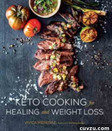 Keto Cooking for Healing and Weight Loss cookbook.