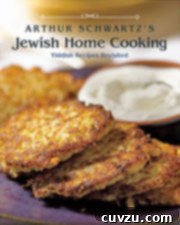 Jewish Home Cooking by Arthur Schwartz cookbook cover.