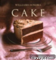 The cover of the Williams-Sonoma Cake cookbook by Fran Gage, which inspired this pecan torte recipe.