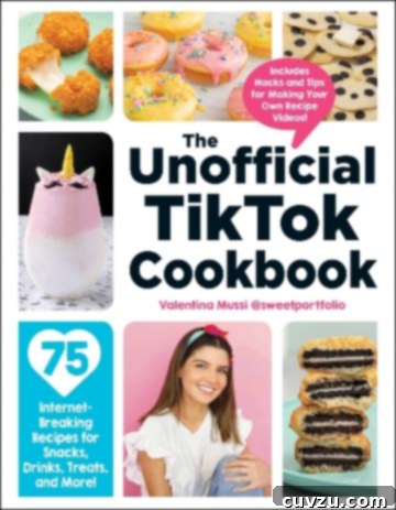 The cover of The Unofficial Tik Tok Cookbook