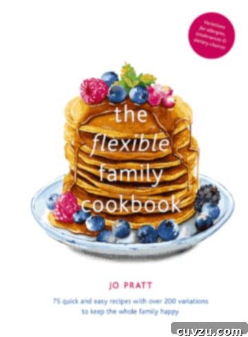 Chocolate Mousse Meringue Cloud Cake 4 The Flexible Family Cookbook cover