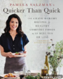 Quicker Than Quick Cookbook cover featuring a delicious meal.