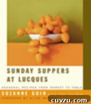 Cookbook cover: Sunday Suppers at Lucques by Suzanne Goin with Terri Gelber