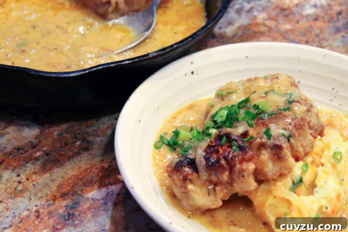 Savory Braised Pork Chops 5 Smothered Pork Chops--E. Nassar