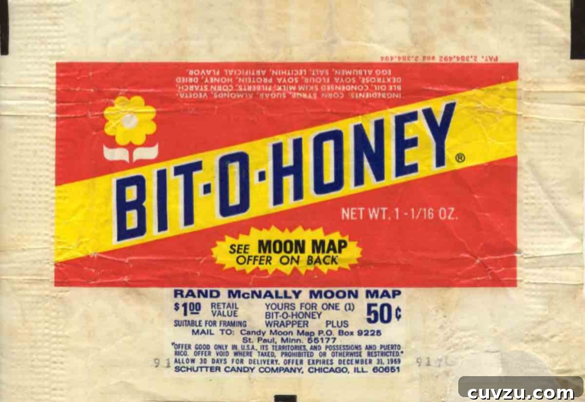 Bit-o-Honey Wrapper