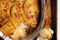 Hearty Golden Pumpkin Potato Gratin