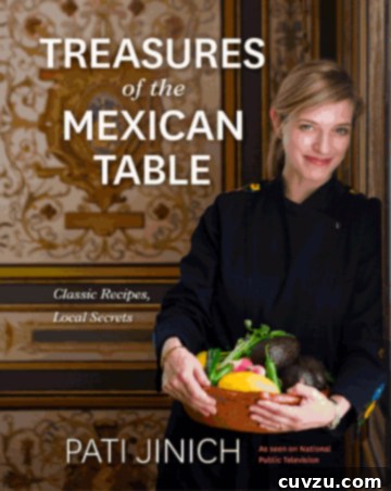 Treasures of the Mexican Table cookbook.