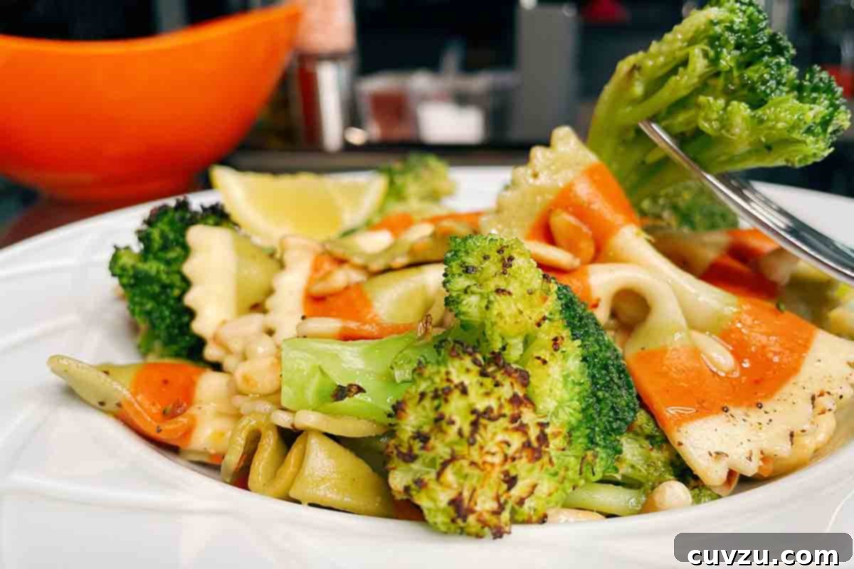 Zesty Lemon Broccoli Farfalle 6 Vegan Lemon Broccoli Bow Ties-Ilda