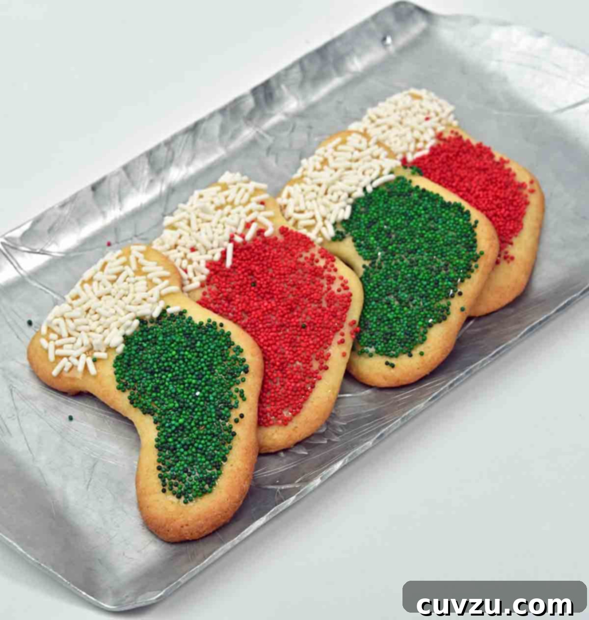 Jolly Yuletide Sugar Treats 6 Christmas Sugar Cookies-Jennifer W