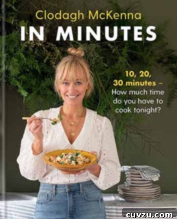 Clodagh McKenna in Minutes Cookbook