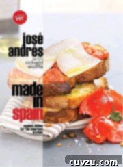 Cookbook cover for Made in Spain by José Andrés